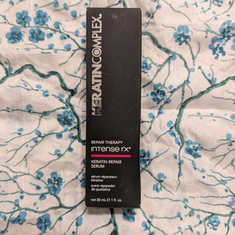 Keratin Complex Intense RX Keratin Repair Serum - New In Box Unused